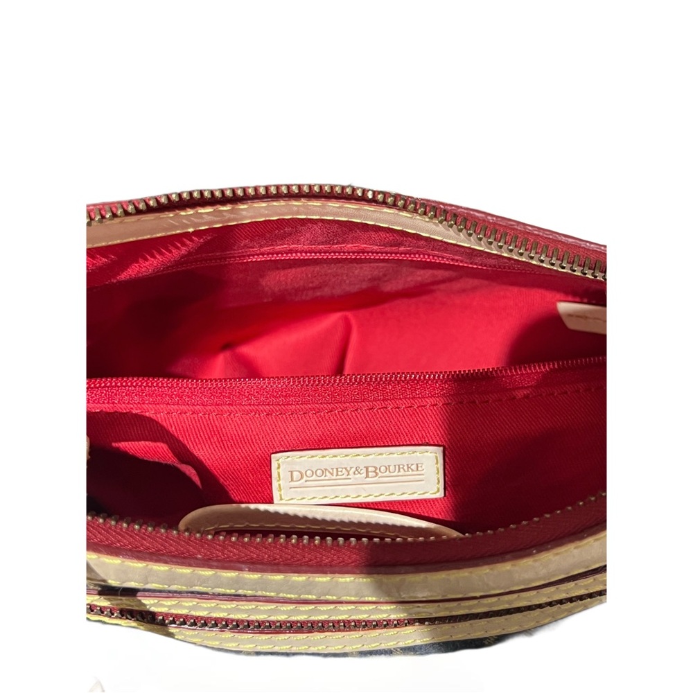 Dooney & Bourke Navy and Cream Shoulder Bag - Picture 6 of 6